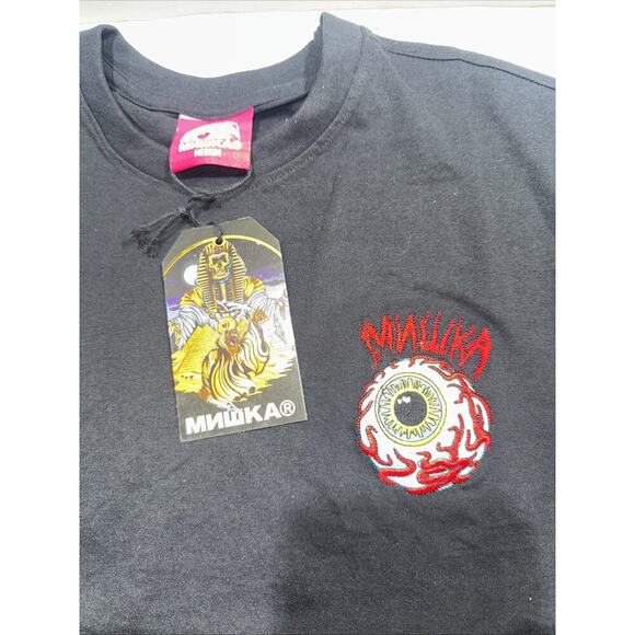 Mishka MNWKA NYC Streetwear Graphic Shirt Size M - Picture 3 of 10